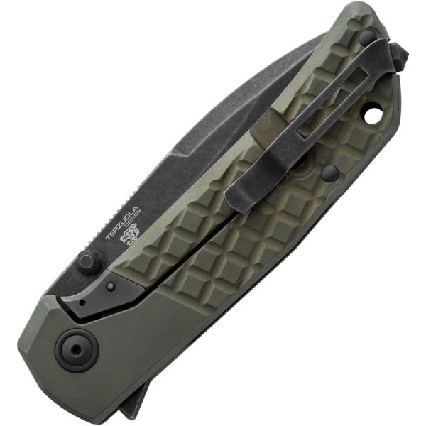 MKM-Maniago Maximo Framelock Ti Green