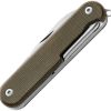 MKM-Maniago Malga 5 Multipurpose Knife - Green Micarta