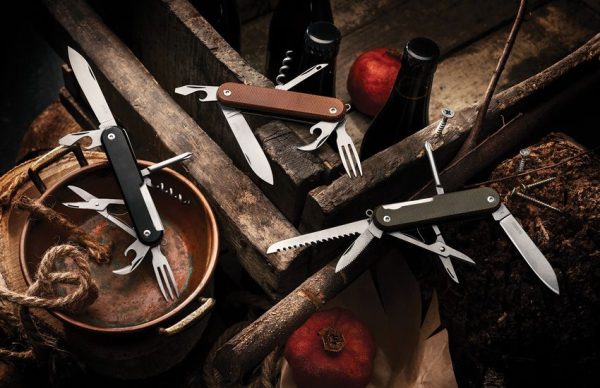 MKM-Maniago Malga 5 Multipurpose Knife - Green Micarta