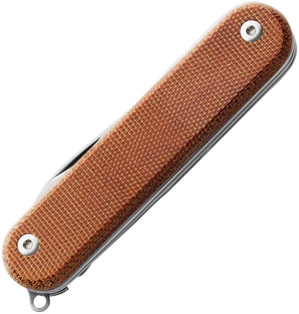 MKM Malga 5 MagnaCut Multi-Tool Folding Knife Natural Canvas