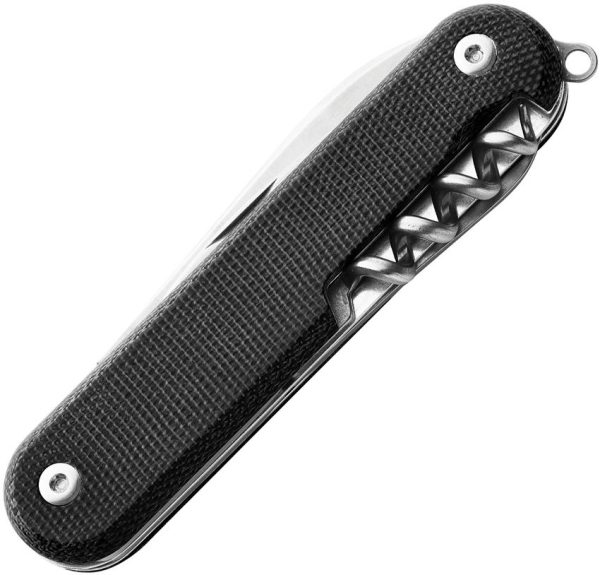 MKM Malga 6 MagnaCut Folding Multi Tool Black Micarta