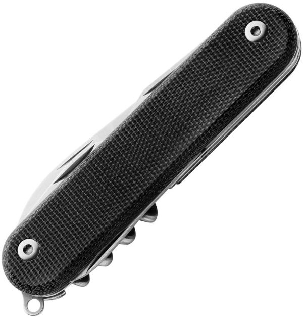 MKM Malga 6 MagnaCut Folding Multi Tool Black Micarta