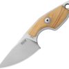 MKM Mikro 1 Fixed Blade M390 Olive Wood Knife Italy