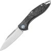 MKM Fara Slip Joint M390 Dark Matter Carbon Fiber Folding Knife