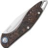 MKM Fara Slip Joint Folding Knife M390 Dark Matter Copper