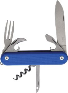 MKMP06GBL.jpg MKM-Maniago Malga 6 Multipurpose Knife - Blue G10