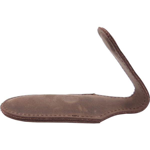 MKM Magnetic Leather Pocket Sheath Brown EDC Knife Carry