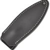 MKMPLSM04.jpg MKM Magnetic Pocket Sheath Black Leather Fixed Blade Knife