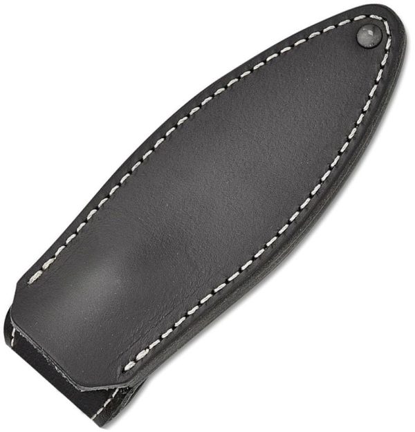 MKMPLSM04.jpg MKM Magnetic Pocket Sheath Black Leather Fixed Blade Knife