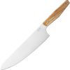 MKM Prima Gyuto 8" Chef's Knife Olive Wood Full Tang Italian