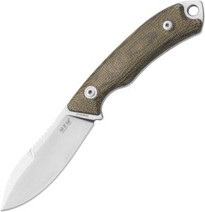 MKM Pocket Tango 1 Fixed Blade CPM MagnaCut Green Micarta
