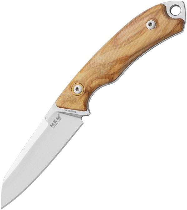 MKM Pocket Tango 2 Fixed Blade CPM MagnaCut Olive Wood Knife