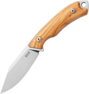 MKM Pocket Tango 4 Fixed Blade Elmax Olive Wood Italy