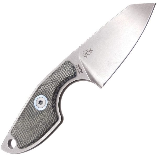 MKM-Maniago Mikro 2 Fixed Blade - Green Micarta