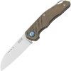 MKM-Maniago Knife Makers Root Slip Joint Green Micarta