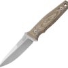 MKM TPF-Defense Green Micarta Fixed Blade - MagnaCut