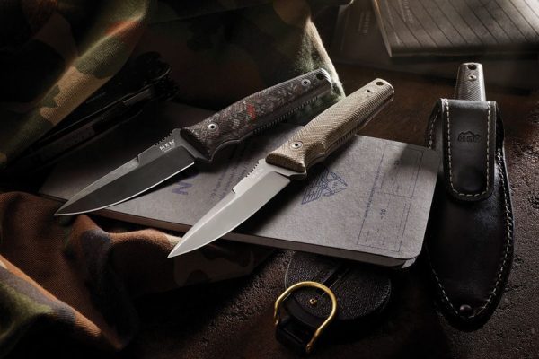 MKM TPF-Defense Green Micarta Fixed Blade - MagnaCut