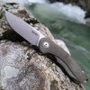 MKM Timavo Viper Green Linerlock - M390 Stonewash