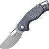 MKM Vincent Linerlock Denim Folding Knife CPM MagnaCut