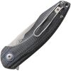 MKM Timavo Black Linerlock - M390 Stonewash