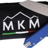 MKM Yipper Crossbar Lock Blue G10 Folding Knife CPM MagnaCut