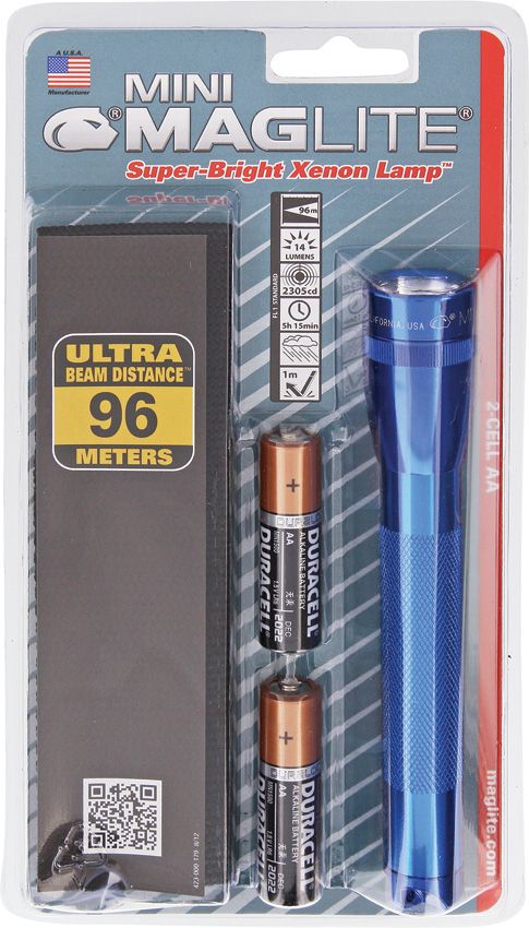 Mag-Lite Two AA Cell Holster Pack - Blue