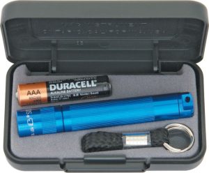 Mag-Lite Solitaire AAA Flashlight - Blue Aluminum