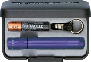 Mag-Lite Solitaire AAA Flashlight - Purple Aluminum