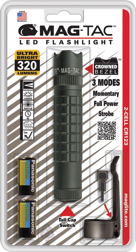 Mag-Tac LED Foliage Tactical Flashlight 320 Lumen