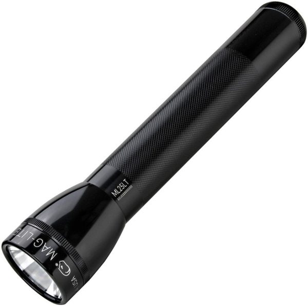 Mag-Lite ML25LT LED Flashlight 309m Beam Black Aluminum