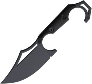 Midgards-Messer Valdis Molon Labe Black D2 Fixed Blade