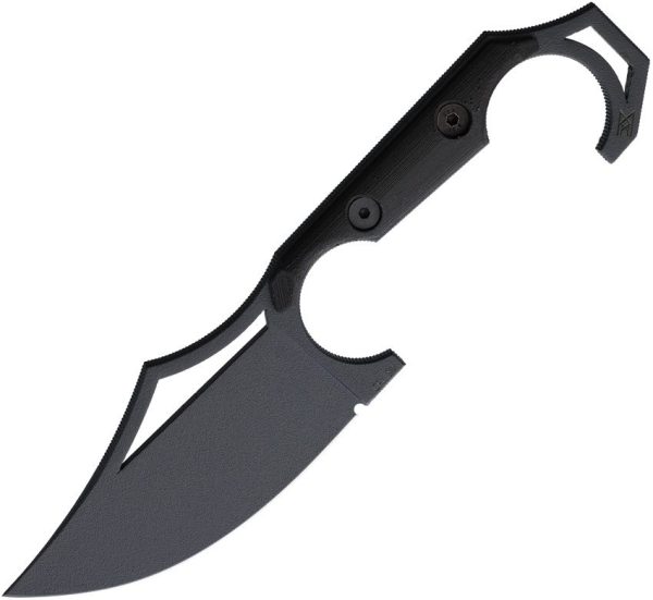 Midgards-Messer Valdis Molon Labe Black D2 Fixed Blade