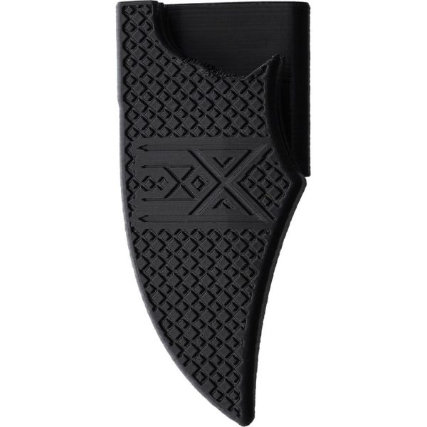 Midgards-Messer Valdis Molon Labe Black D2 Fixed Blade