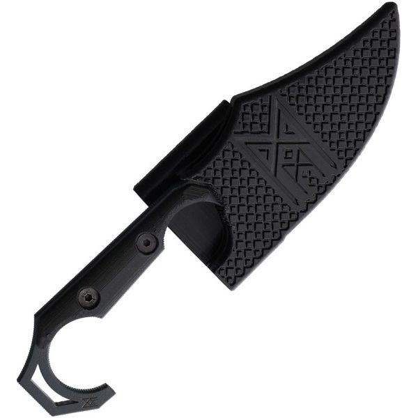 Midgards-Messer Valdis Molon Labe Black D2 Fixed Blade