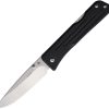 Main Street Route 66 Lockback S45VN Folding Knife Black G10
