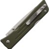 Main Street Route 66 Lockback S45VN OD Green Folding Knife