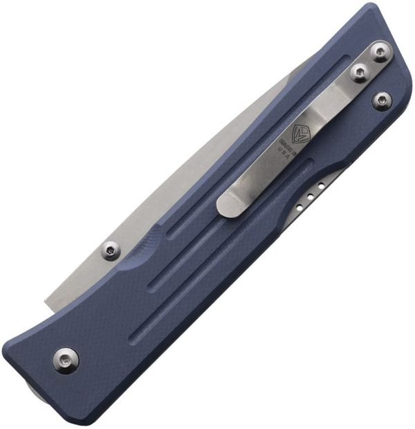 Main Street Route 66 Lockback Denim Tanto Folding Knife S45VN