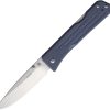 Main Street Route 66 Lockback Denim Folding Knife S45VN