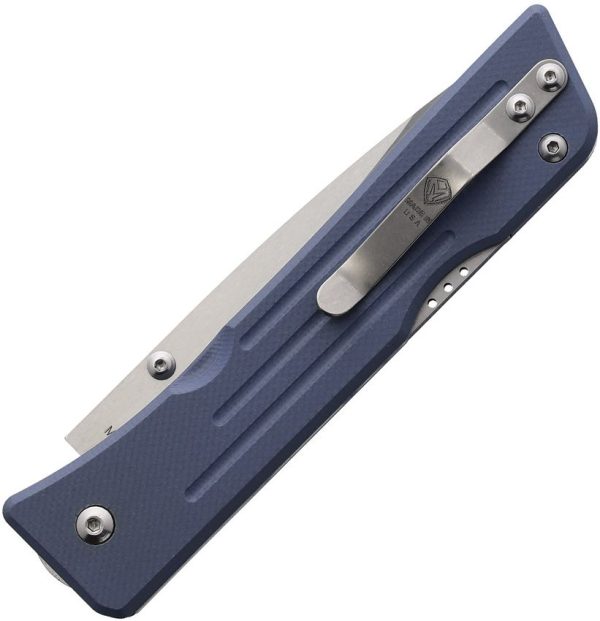 Main Street Route 66 Lockback Denim Folding Knife S45VN