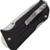 Main Street Broadway Lockback Black Tanto Folding Knife S45VN