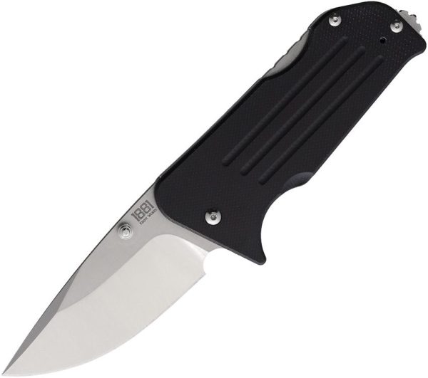 Main Street Broadway Lockback S45VN Drop Point Folding Knife