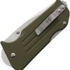 Main Street Broadway Lockback OD Tanto Folding Knife S45VN