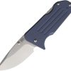 Main Street Broadway Lockback Denim S45VN Folding Knife