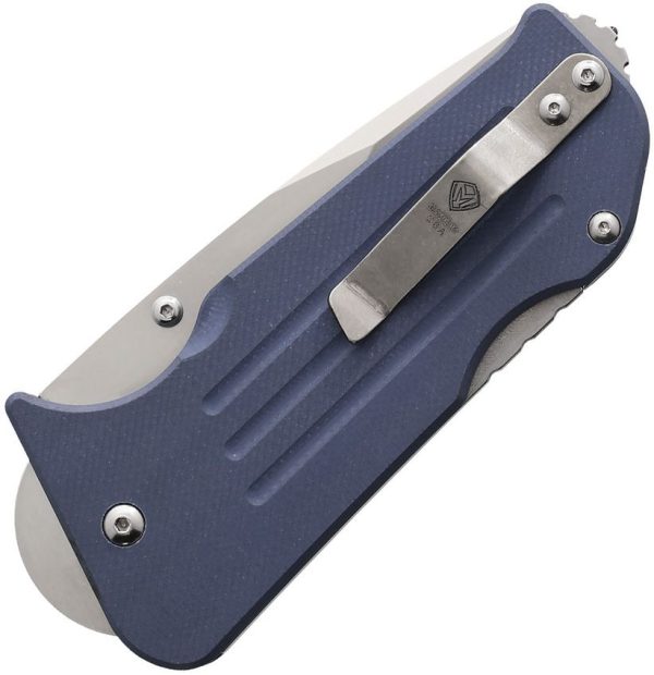 Main Street Broadway Lockback Denim S45VN Folding Knife
