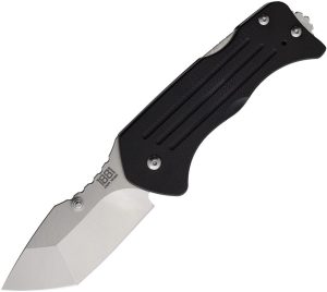 Main Street Lombard Lockback Tanto Folding Knife S45VN Black