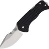 Main Street Lombard Lockback Folding Knife S45VN Black G10