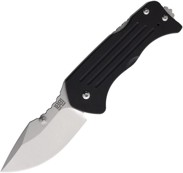Main Street Lombard Lockback Folding Knife S45VN Black G10