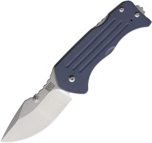 Main Street Lombard Lockback Folding Knife S45VN Denim G10