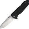 Main Street Bourbon Lockback Black Tanto Folding Knife S45VN