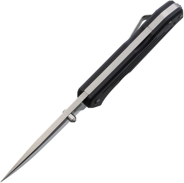 Main Street Bourbon Lockback Black S45VN Folding Knife